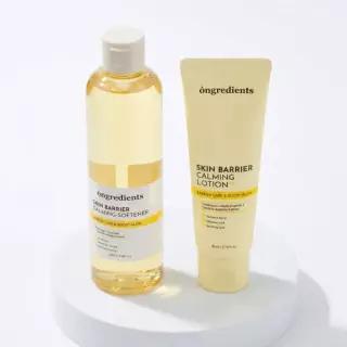 [속광 진정 2종] 온그리디언츠 스킨 베리어 2종 세트 (카밍 소프너 250ml + 카밍 로션 이엑스 80ml)