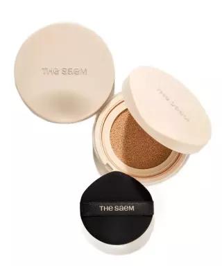 THESAEM 커버 퍼펙션 컨실러 쿠션 리뉴(본품+리필) 5colors