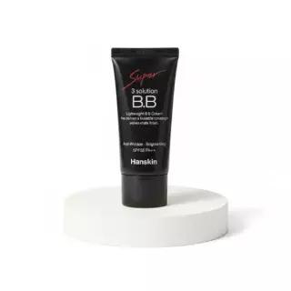 [산뜻뽀송/매끈] 한스킨 수퍼 쓰리 솔루션 비비 크림 30g 기획 (+쫀쫀스펀지 6P)