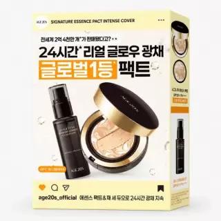 [화잘붙픽서기획] AGE20S 시그니처 에센스 팩트 인텐스 커버 (본품+리필+픽서 기획)