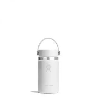 매장정품 HYDROFLASK 12온즈 354ml 와이드 플렉스캡 텀블러 화이트 뉴