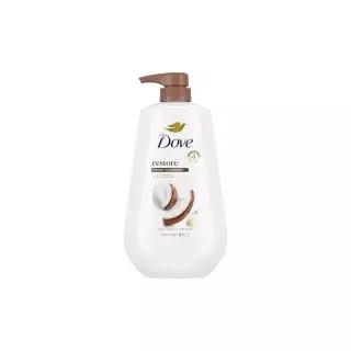 Dove Body Wash Restore 코코넛  코코아 버터 867.5g(30온스) 펌프, . 무첨가 447758