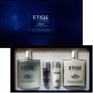 에띠끄 옴므 남성화장품 기초세트 스킨 140ml 로션 + 견본품 30ml 주름 유수분밸런스