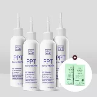 [9/28~10/8 더블쿠폰] [GS단독]박준뷰티랩 PPT 단백질 앰플 트리트먼트 100ml 4개(+살롱 클리닉 스칼프샴푸