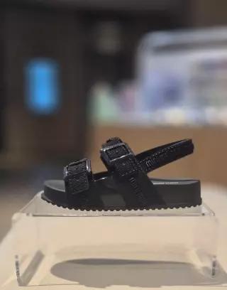 130190mm 미니멜리사 코지 엠 러버 베이비 블랙 샌들 MSKCG2TSML11BLK 621897