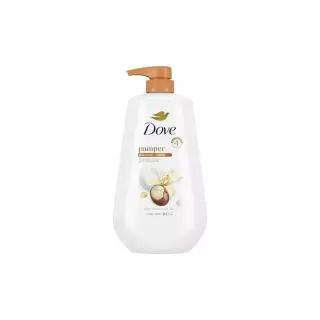 Dove Body Wash 팸퍼 시어 버터  바닐라 867.5g(30온스) 펌프, . 무첨가 447716