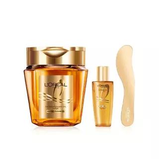 [헤어팩ㅣ+오일스패츌러 한정구성] 로레알파리 오일 마스크팩 250ml 단품/기획 (트리트먼트 겸용)