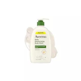 Aveeno 데일리 모이스처라이징 바디 워시, 가벼운 향, 100ml(33온스) 446982