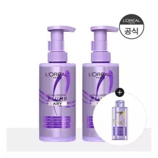 로레알파리히알루론산 컨디셔닝 헤어팩 440ml 2개 증히알루론산 샴푸 80ml 462602