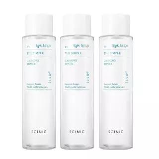 싸이닉 더심플 진정 토너 145ml / 수분+보습+저자극 피부결 개선 3개