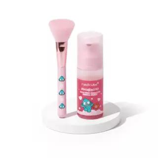 [청담샵화잘먹] 메디큐브 PDRN 핑크 콜라겐 버블 세럼 95ml 기획(+젤리브러쉬)