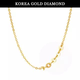 [한국금다이아몬드] 순금 목걸이 24k 금 여자 모줄 체인 3.75g