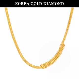 [한국금다이아몬드] 순금 목걸이 24k 금 여자 뉴맵시 체인 11.25g