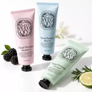 템포러리 퍼퓸 핸드 크림 70ml 3종 세트 (블랙베리+포루투칼+블랑쉬)