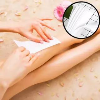 무슬린 천 셀프 왁싱 부직포 왁스 제모 페이퍼 일회용 종이 소프트 하드 크림 재료 474975