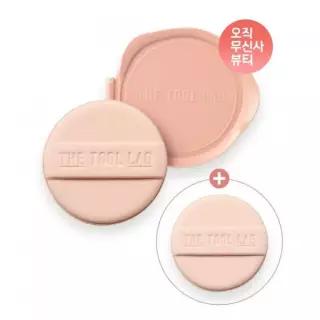 매장정품 THETOOLLAB 스탬프 스킨핏 쿠션 리필(11g) + 텐션 퍼프(1개입)
