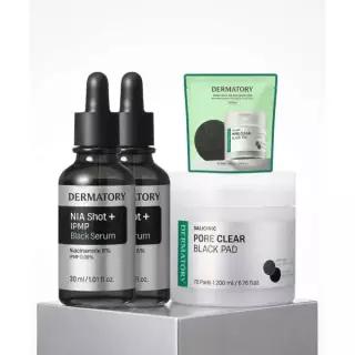 DERMATORY [SET] 트러블 블랙세럼 30ml*2EA + 블랙패드 1EA [증정] 블랙패드리필(30매) 1437520