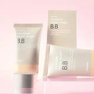 [촉촉피팅/밀착] 한스킨 프리미엄 수퍼 매직 비비 크림 45g 기획 (+쫀쫀스펀지 6P)