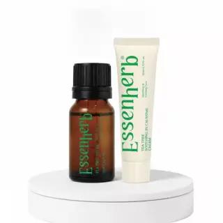 에센허브 티트리 100 오일 10ml 기획(+크림10ml+면봉 50P 증정) 123362