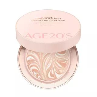 [파데프리]AGE20S 글로우 핏 수분광 톤업 선팩트 12.5g (본품+리필)
