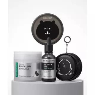 DERMATORY [담곰이 SET] 트러블 블랙세럼 기획 + 살리시닉 블랙패드 [증정] 랩핑겔마스크1매 1444488