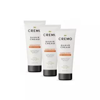 Cremo Sandalwood Shave Cream, Astonishingly Superior Ultra-Slick Shaving Cream for Men, Fights Nicks
