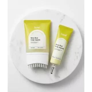달리프 DALEAF 베러루트 스칼프 앰플 본품 100ml+리필 PDRN 두피 쿨링 진정 브러쉬 마사지