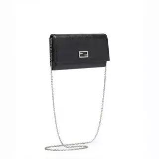 26FW Tube Chain Long Wallet 8M0596 B14M F0QA1 FF 튜브 체인 장지갑