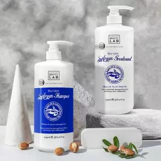 블루라벨 아르간 대용량 샴푸+트리트먼트 1150ml 세트