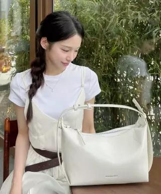 5012114315 호보백 파우치백 3way belted mini hobo bag Cream 4424871