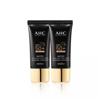 AHC 마스터즈 아쿠아리치 선크림 듀오세트(30ml+30ml) 1030453