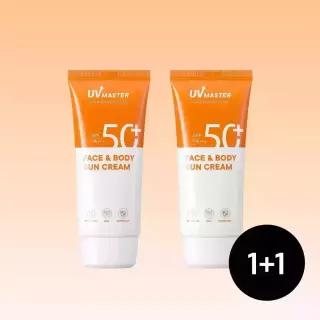[2개]유브이 마스터 페이스 앤 바디 선크림 80ml