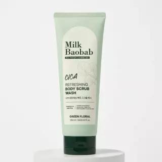 [NEW/각질케어] 2in1 밀크바오밥 시카 리프레싱 바디 스크럽 워시 250ml
