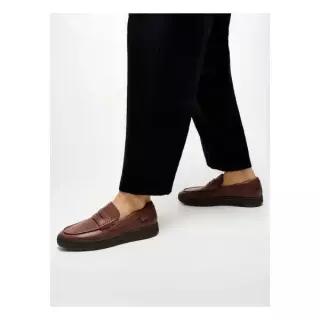 핏플랍 FITFLOP 삼성물산 랠리 남성 레더 페니 로퍼 초콜릿 FT59K1L01D