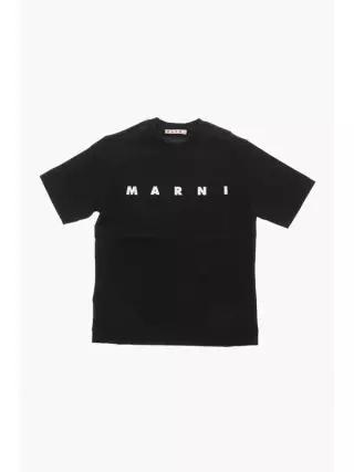 MARNI KIDS 마르니 키즈 블랙 반팔 티셔츠
