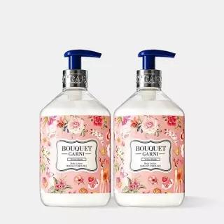 부케가르니 글로우 퍼퓸드 바디로션 화이트머스크 520ml 2개
