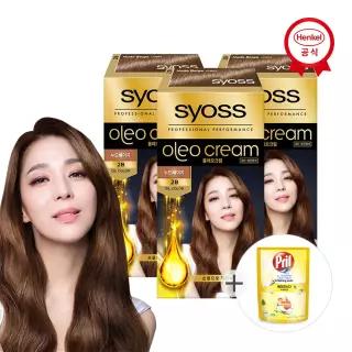 새치염색약 올레오 x3개 2B 누드베이지_300g증정