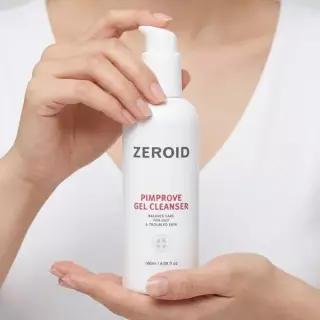 [트러블 피부 추천/여드름균 항균 클렌징] 제로이드 핌프로브 젤 클렌저 180ml