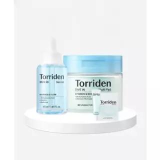 TORRIDEN [SET] 다이브인 저분자 히알루론산 세럼 50ml+멀티패드 80매 (+다이브인 20ml+시카 패드 10매입)