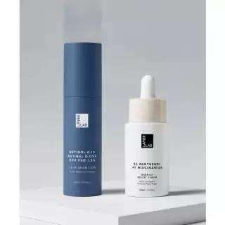 LAYERLAB [단독구성]고기능 장벽 밸런스 듀오 (니오좀 판테놀 5% 세럼 30ml + 레티놀세럼 30ml) 1414680