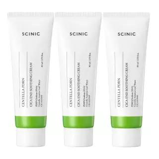 싸이닉 병풀 PDRN 시카 엔드 수딩 크림 80ml 3개