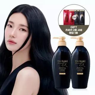프리미엄 EX 데미지케어 앤 리페어 샴푸 450ml 2개 + [증정] 2종 샤쉐 1매