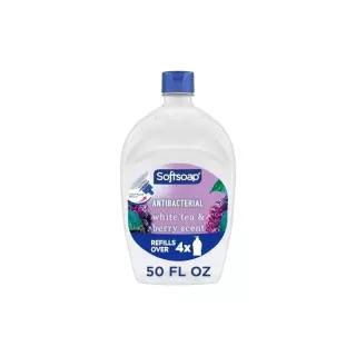 Softsoap 청결 케어 핸드 솝 리필, 화이트 티  베리 향, 1.5L(50온스) 436046