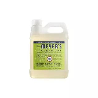 MRS. MEYER'S CLEAN DAY 핸드 솝 리필, 레몬 버베나 향, 100ml(33온스) 병 436041