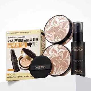 [화잘붙픽서기획] AGE20S 시그니처 에센스 팩트 인텐스 커버 (본품+리필+픽서 기획)
