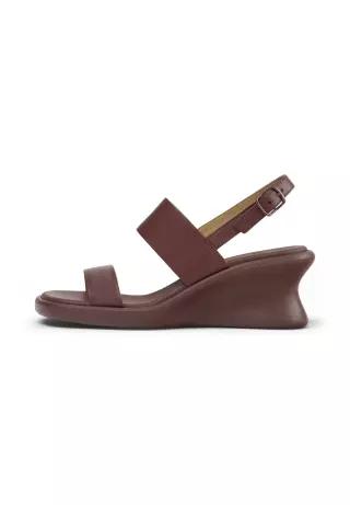 Camper 캠퍼 LOUISE SANDAL - 웨지샌들 burgund 609676