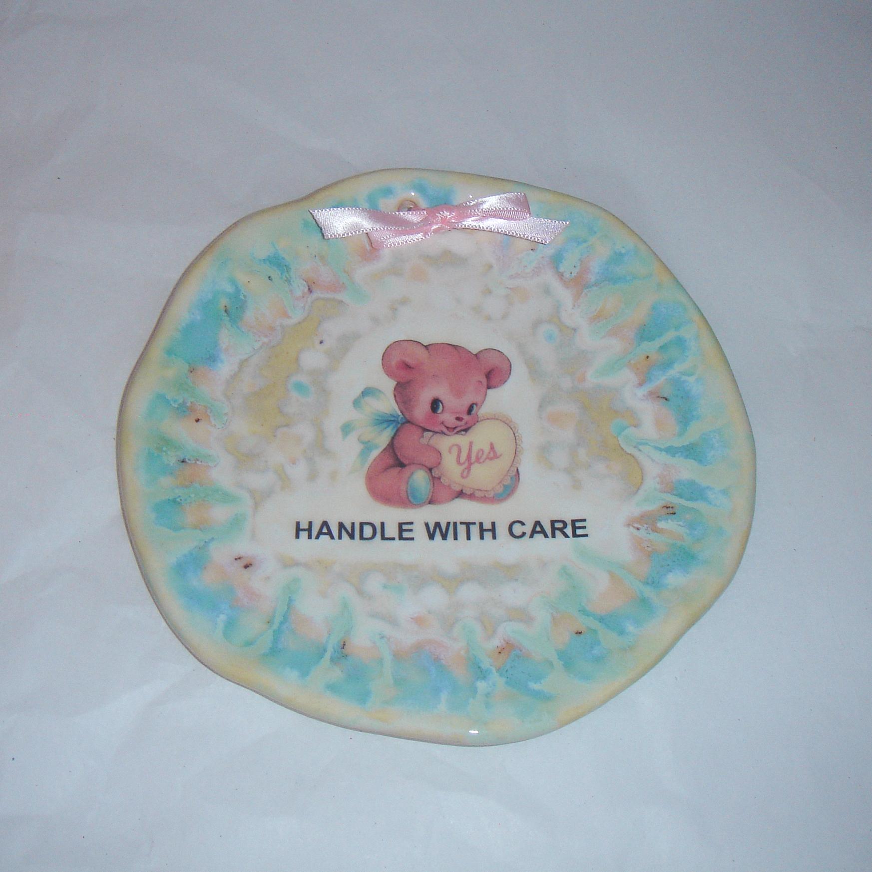 Bear with me tray - mint