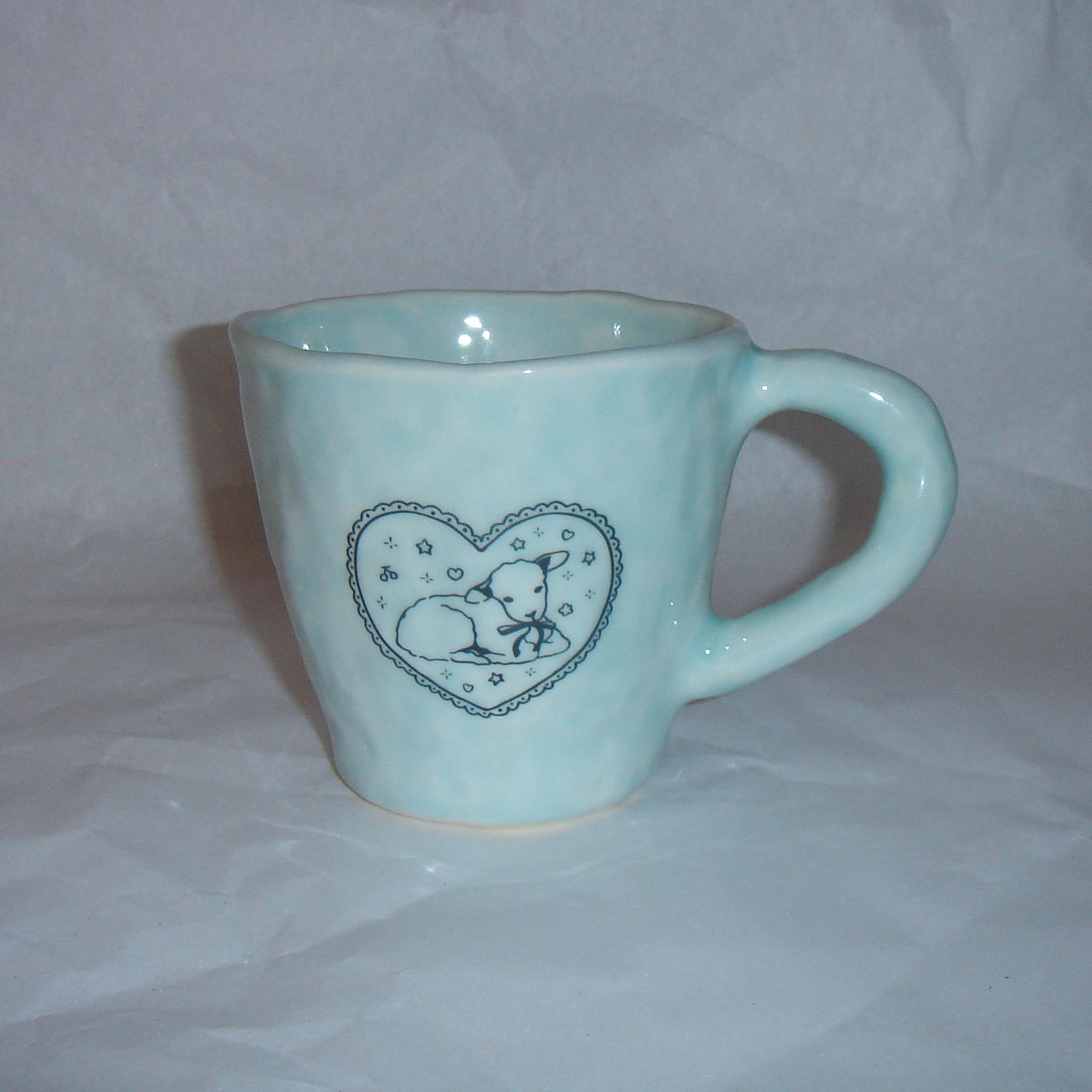 Yesceramic mug - baby blue