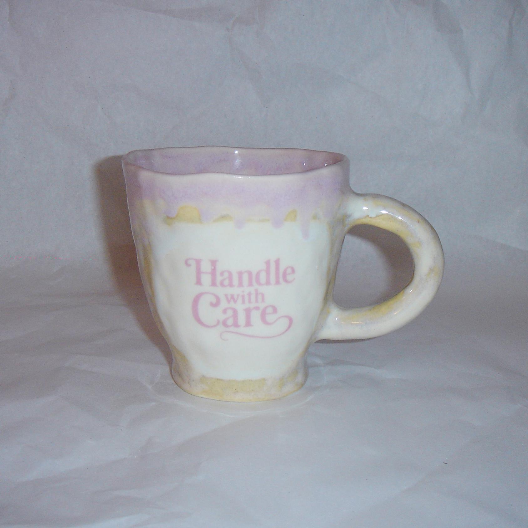 Handle with care mug (2type)