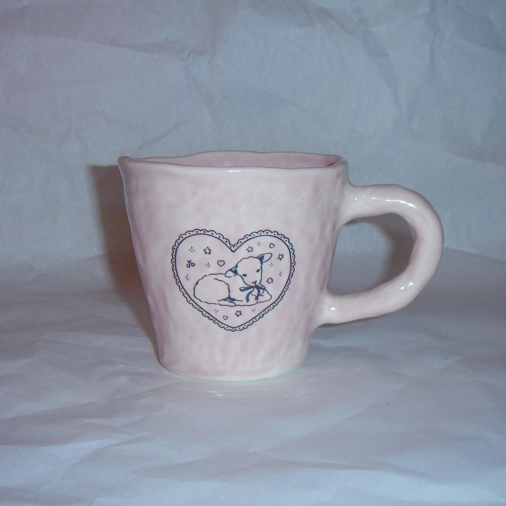 Yesceramic mug - baby pink